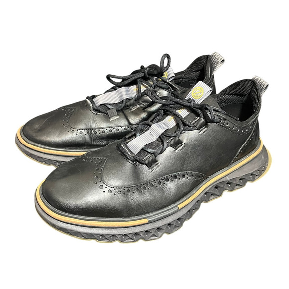 Cole Haan $280 Men’s 5 ZEROGRAND WING OXFORDS Sneaker Shoes‎ Size 11.5 M Black - Picture 1 of 7